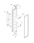 Freezer door parts
