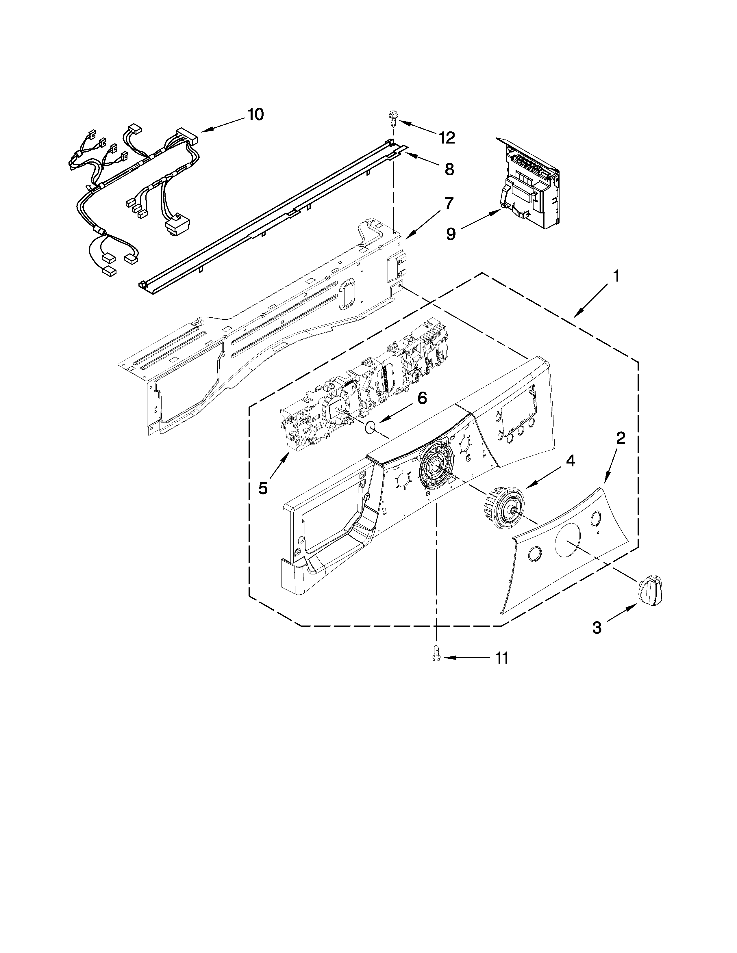 CONTROL PANEL PARTS