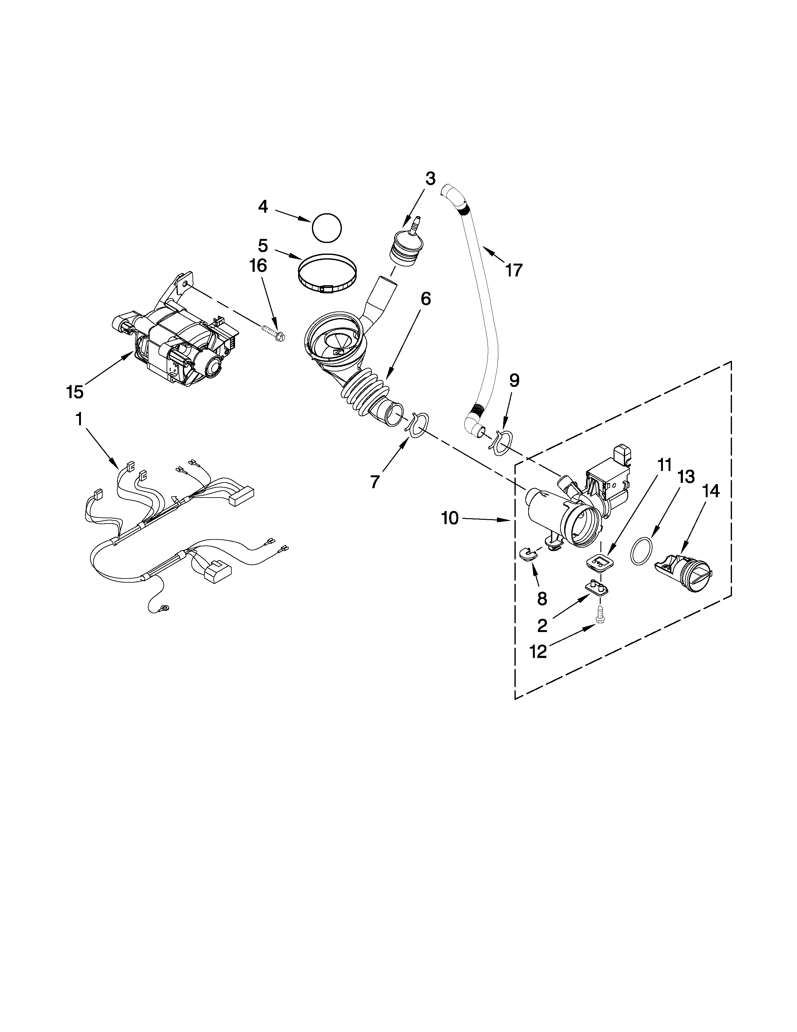 Pump and motor parts