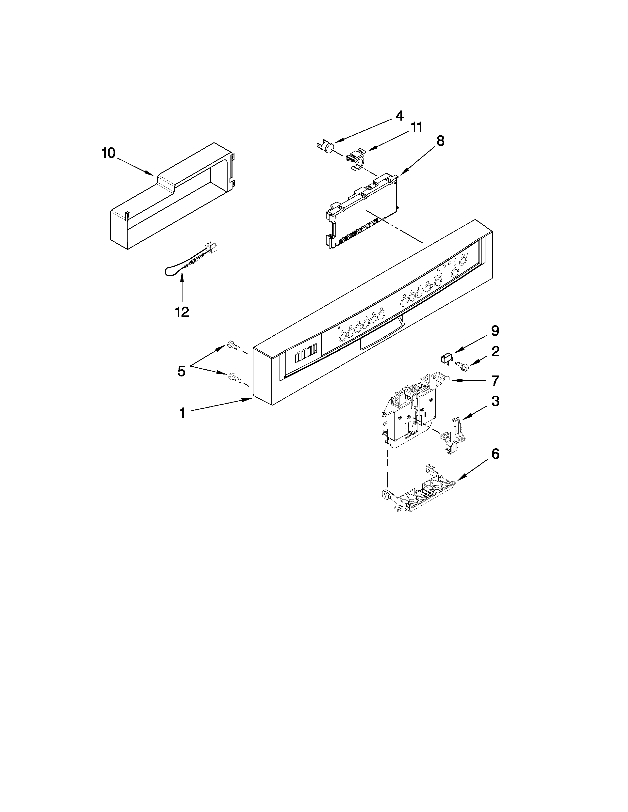 CONTROL PANEL PARTS