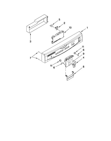 Control panel parts