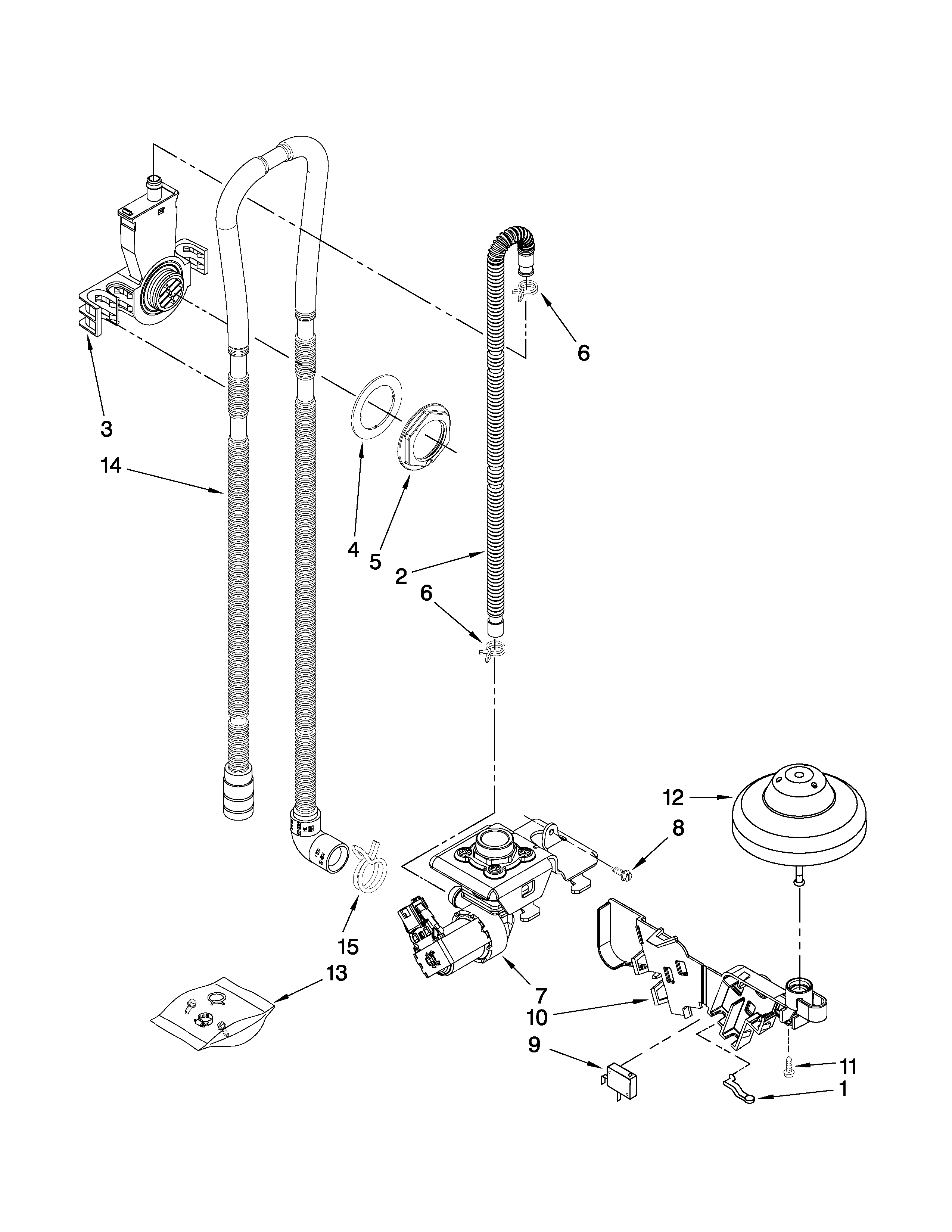 Fill and overfill parts