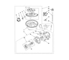 Ikea IUD8000WS0 pump and motor parts diagram