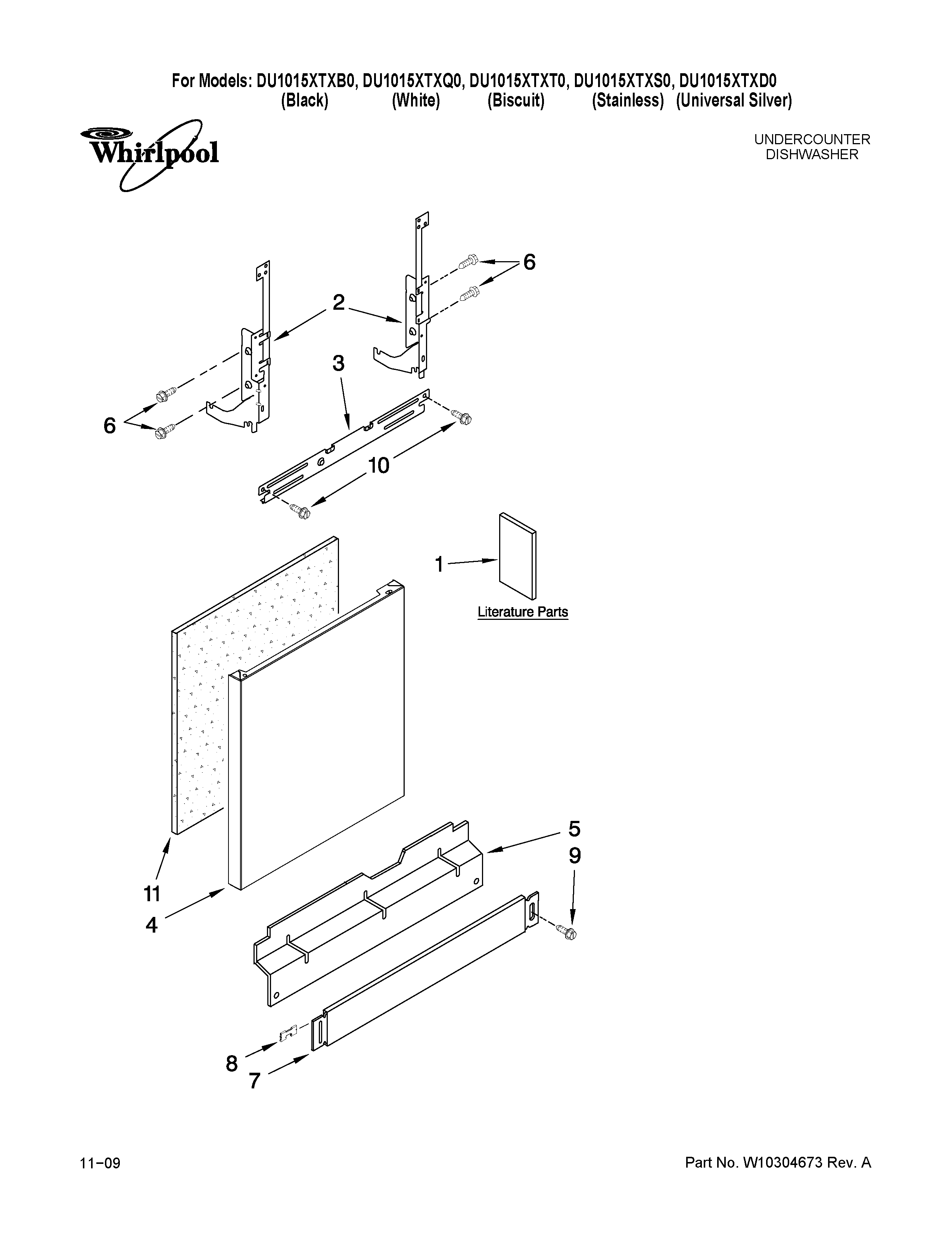 Door and panel parts