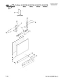 Door and panel parts