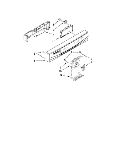 Control panel parts
