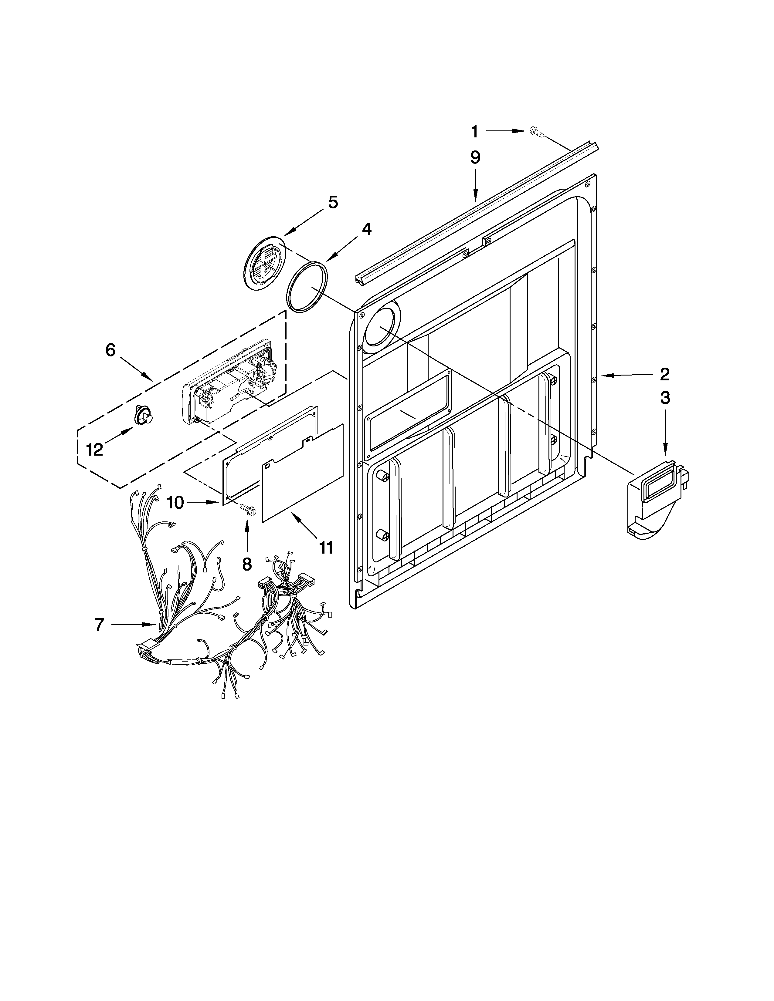 DOOR AND LATCH PARTS