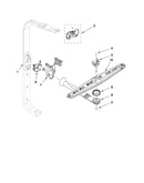 Upper wash and rinse parts
