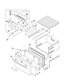 Upper drawer parts