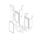 Maytag MFC2061HEB4 refrigerator door parts diagram