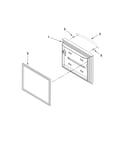Freezer door parts