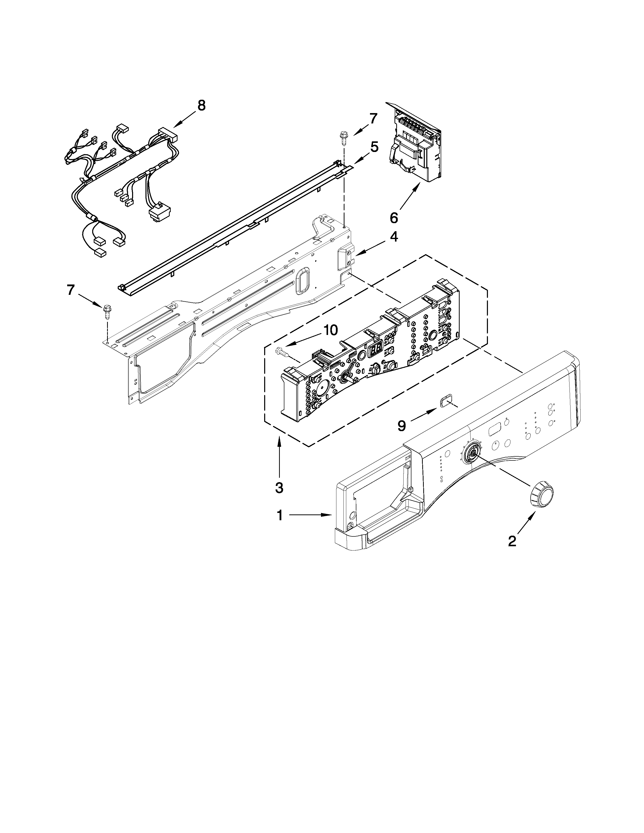 CONTROL PANEL PARTS