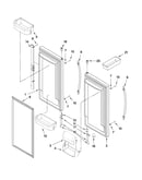 Refrigerator door parts