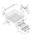 Upper rack and track parts