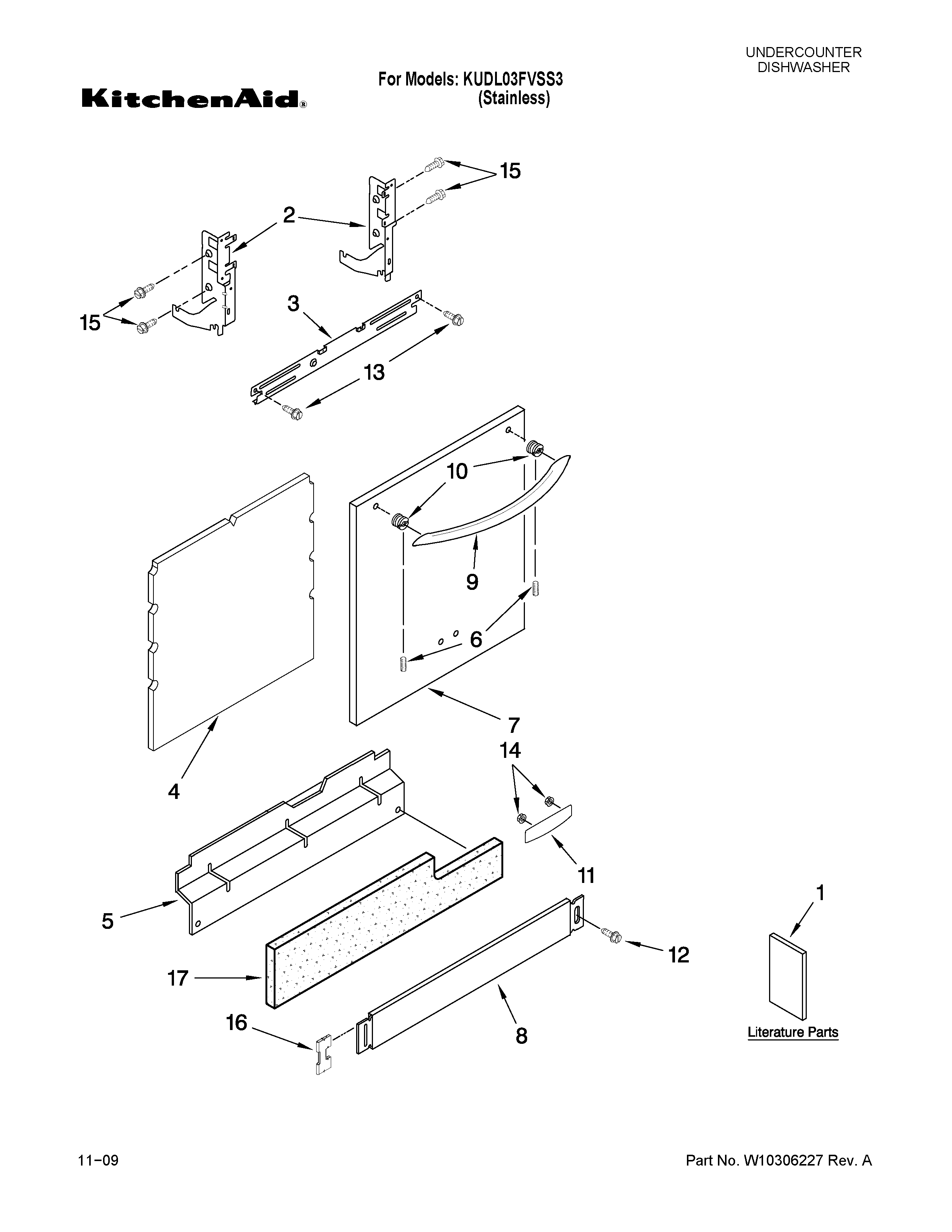 Door and panel parts