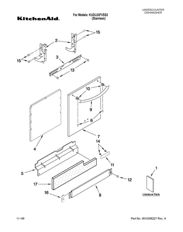 Door and panel parts