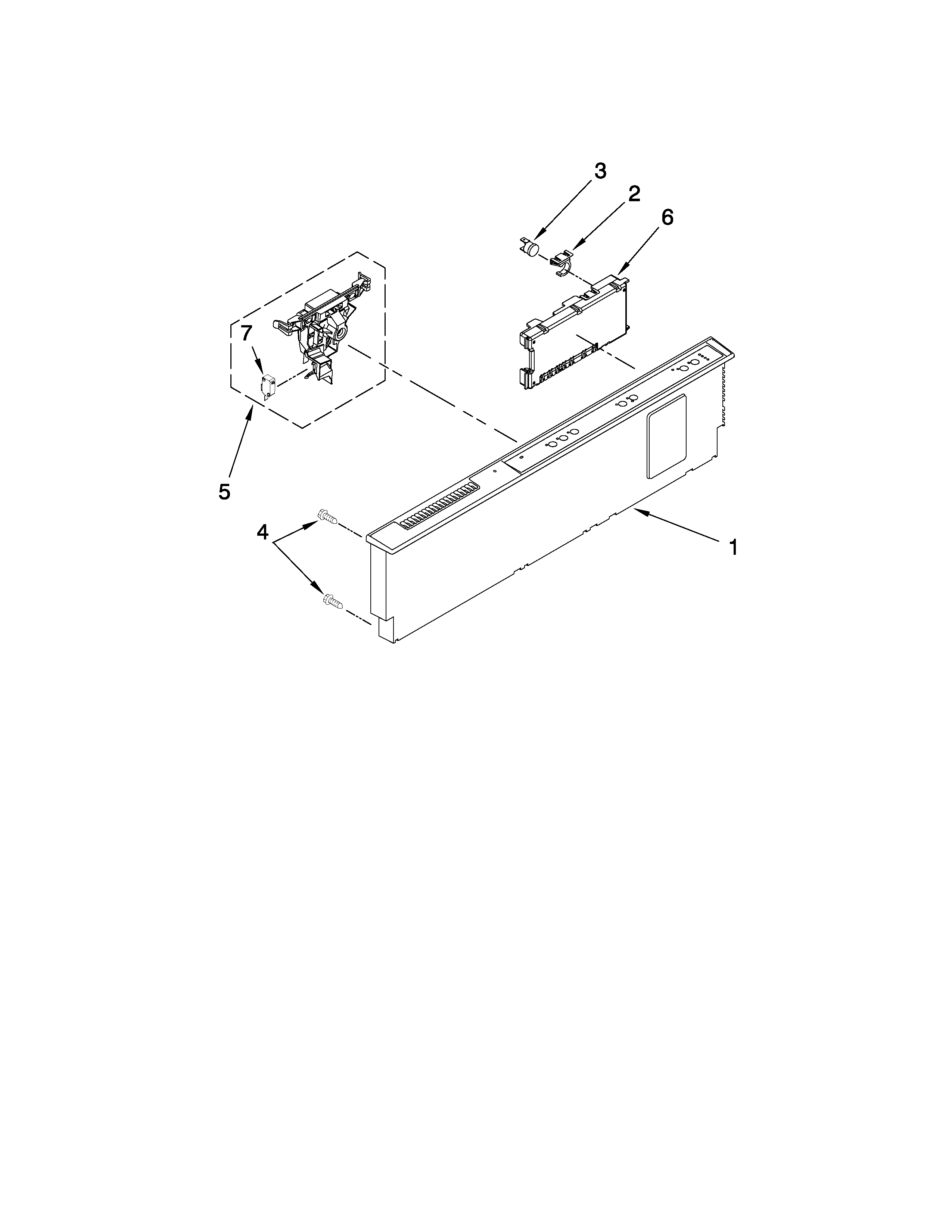 CONTROL PANEL PARTS