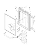 Refrigerator door parts