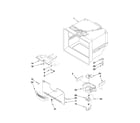 Amana ABB192ZDEW6 freezer liner parts diagram