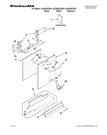 Door and panel parts