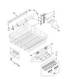 Upper rack and track parts