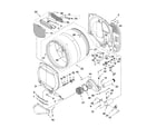 Whirlpool WGD9300VU1 bulkhead parts diagram
