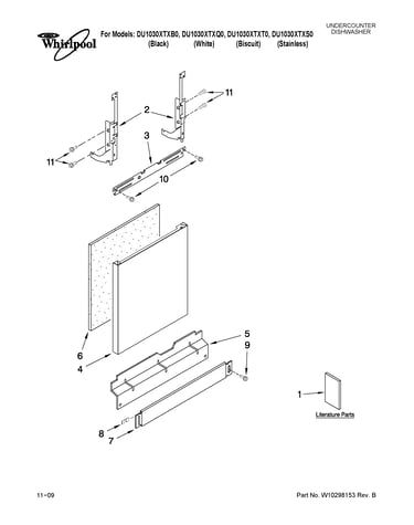 Door and panel parts