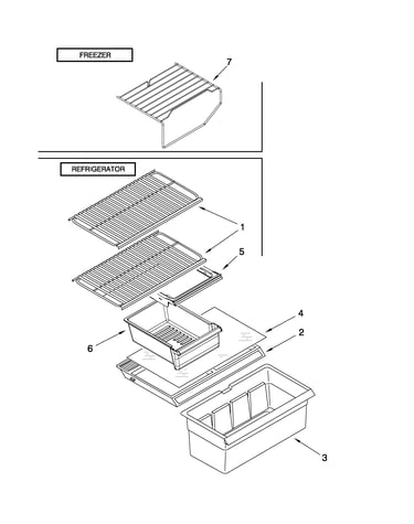 Shelf parts