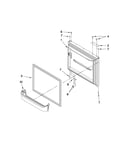 Freezer door parts