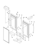 Refrigerator door parts
