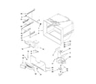 KitchenAid KBLS20EVMS3 freezer liner parts diagram