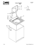 Top and cabinet parts