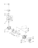 Brake, clutch, gearcase, motor and pump parts