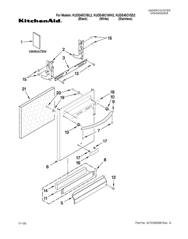 Door and panel parts