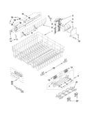 Upper rack and track parts