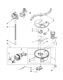 Pump, washarm and motor parts