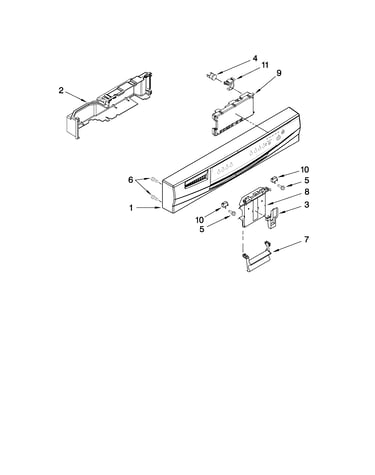 Control panel parts