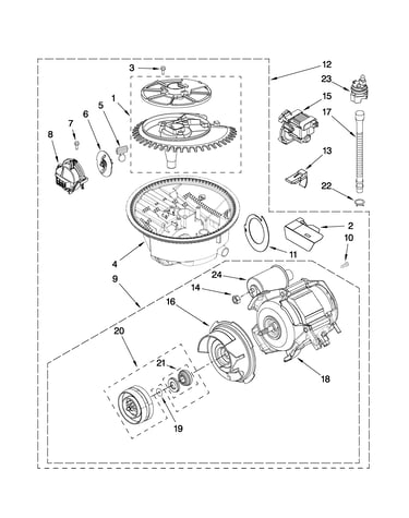 Pump and motor parts