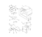 Maytag MBF2556KEW3 freezer liner parts diagram