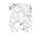 Inglis YIED7300WW0 bulkhead parts diagram