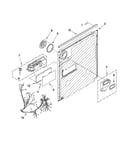 Door and latch parts