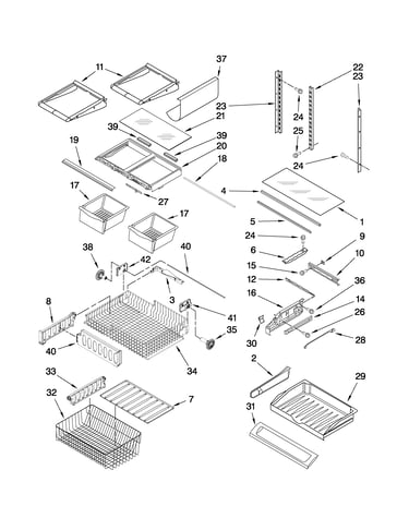 Shelf parts