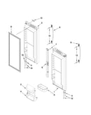Refrigerator door parts