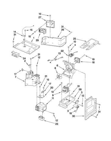 Oven interior parts