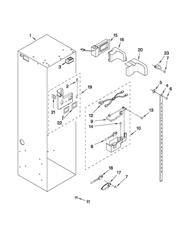 Refrigerator liner parts