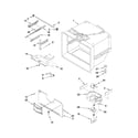 KitchenAid KBRS19KTBL3 freezer liner parts diagram