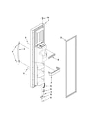 Freezer door parts