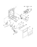Dispenser front parts