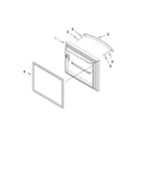 Freezer door parts