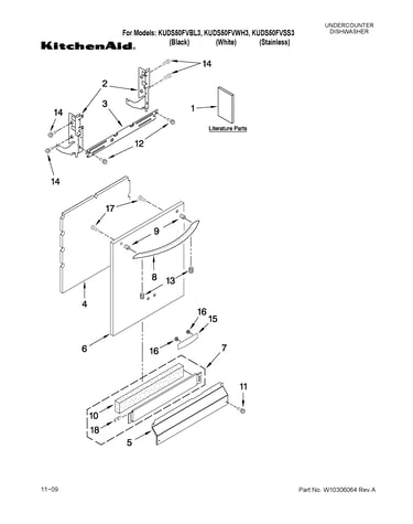 Door and panel parts